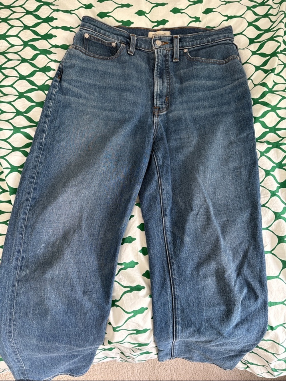 Madewell Perfect Vintage straight leg jean